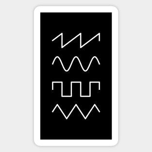 Basic Sound Waves Sticker